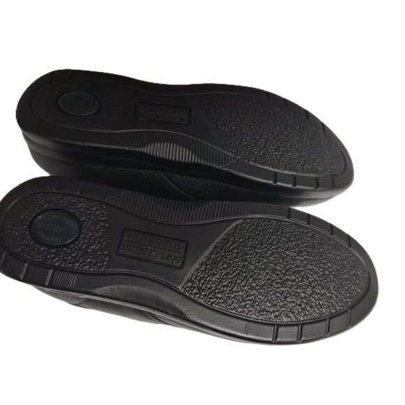 Supremes by Softspots Black Leather Shoes 10.5N Classic - Picture 3 of 9